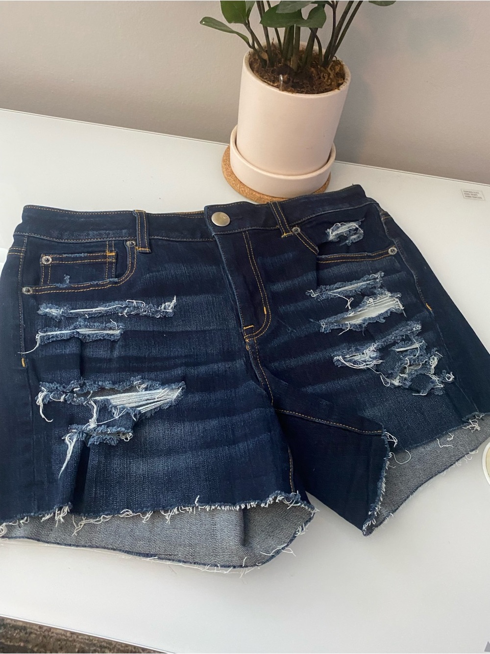 American Eagle Outfitters Light Blue Stretch Denim Jeans